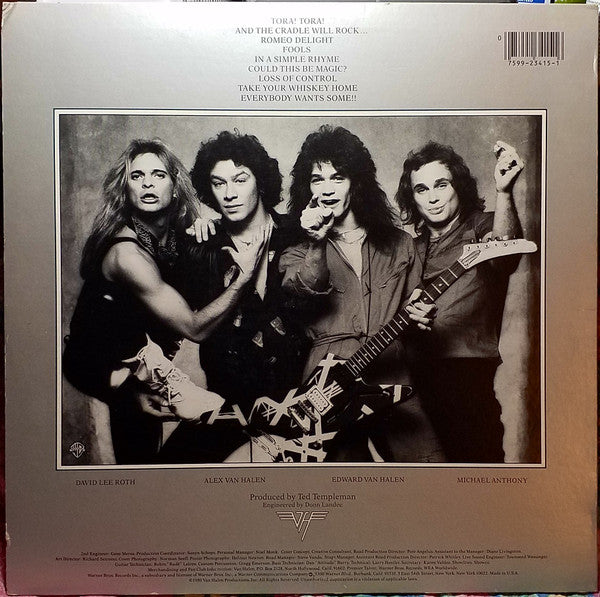 Van Halen : Women And Children First (LP, Album, Los)