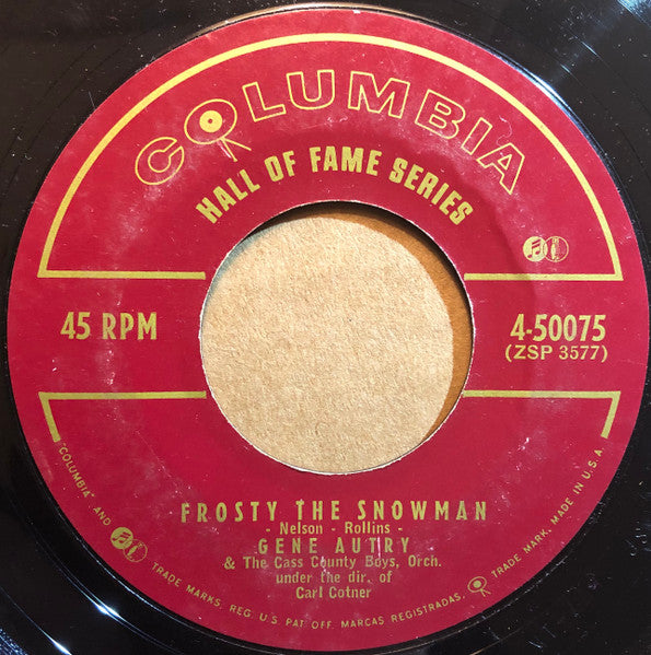 Gene Autry : Rudolph, The Red-Nosed Reindeer (7", Single, RE)