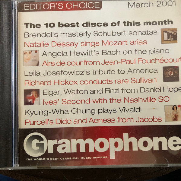 Various : Gramophone Editor's Choice - March 2001 (CD, Promo, Smplr)