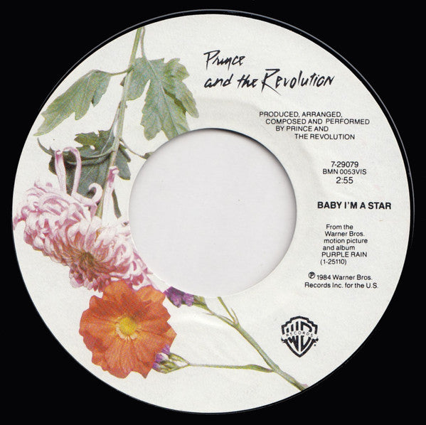 Prince And The Revolution : Take Me With U (7", Single, All)