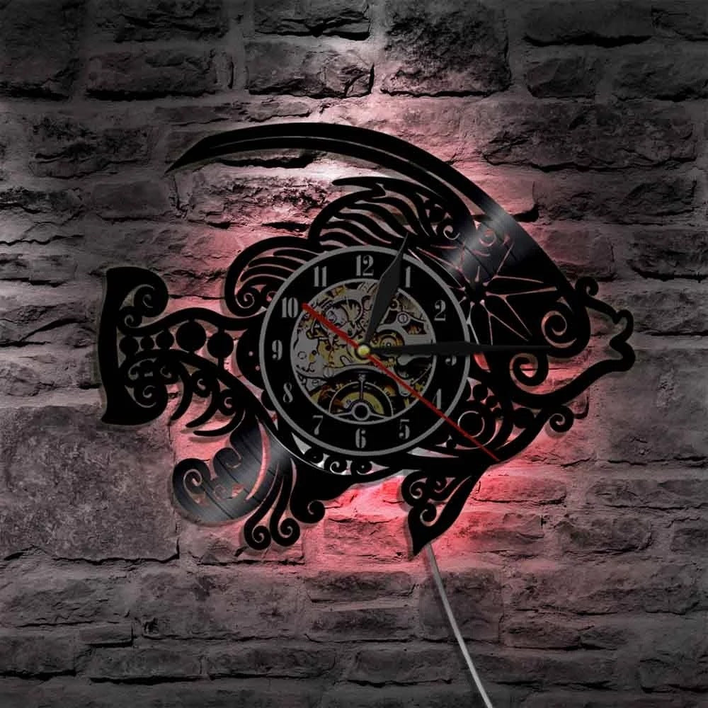 Vinyl Record Clock