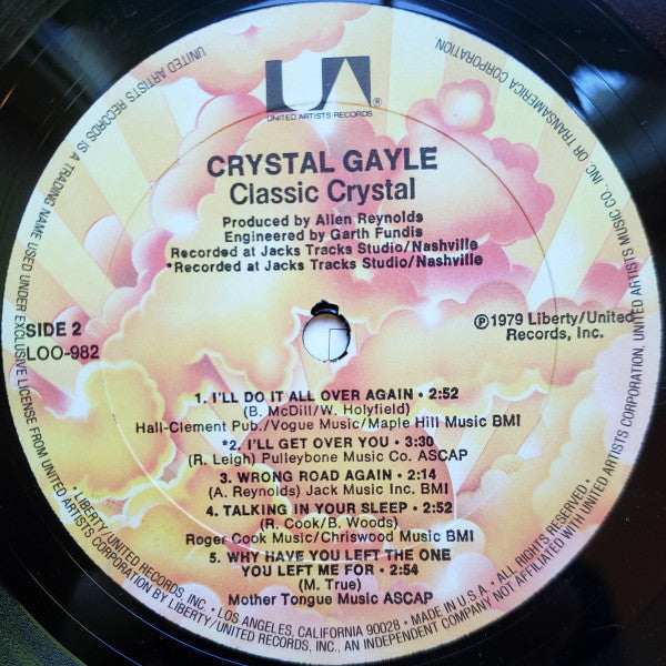 Crystal Gayle : Classic Crystal (LP, Comp, All)