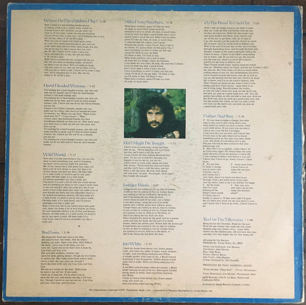 Cat Stevens : Tea For The Tillerman (LP, Album, Mix)