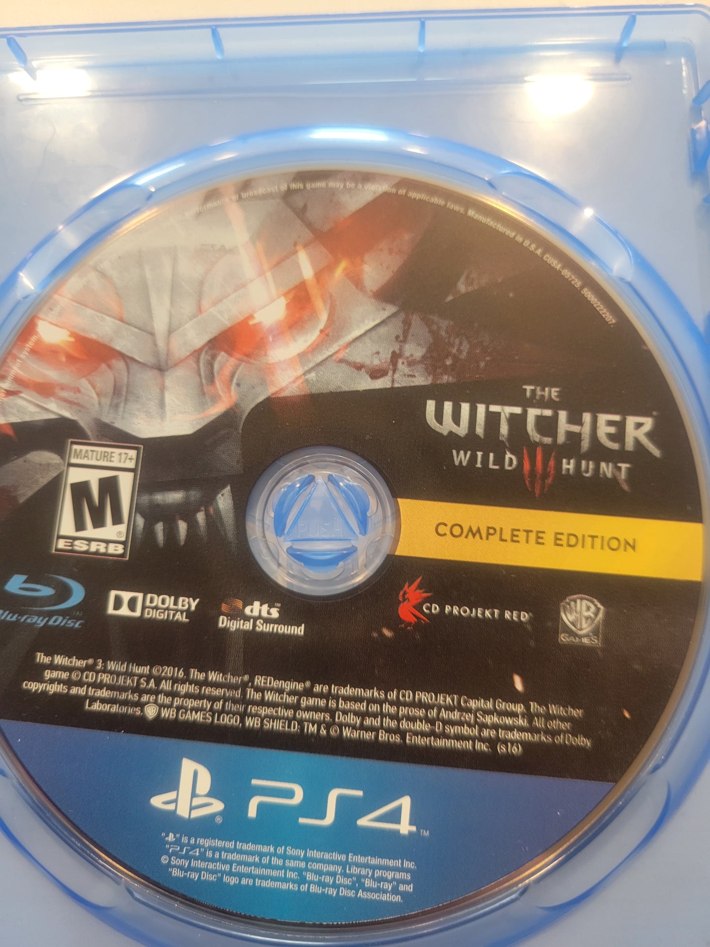 PS4 The Witcher 3