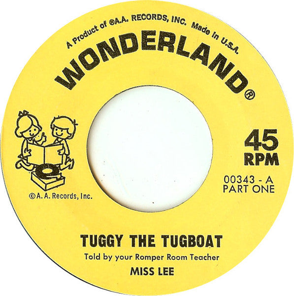 Miss Lee (3) : Tuggy The Tugboat (7")