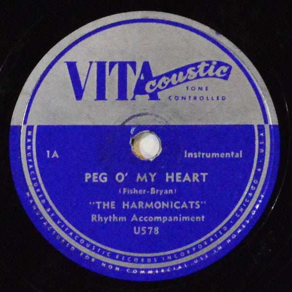The Harmonicats* : Peg O' My Heart / Fantasy Impromptu (Shellac, 10", RE)