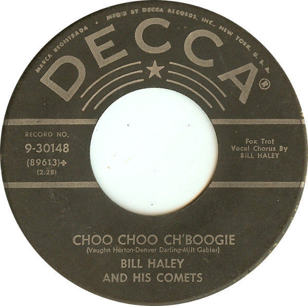 Bill Haley And His Comets : Don't Knock The Rock (7", Glo)