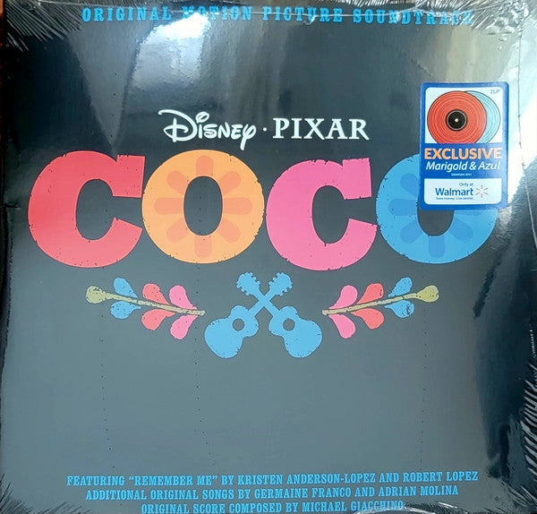Michael Giacchino, Various : Coco (Original Motion Picture Soundtrack) (LP, Mar + LP, Azu + Album, RE)