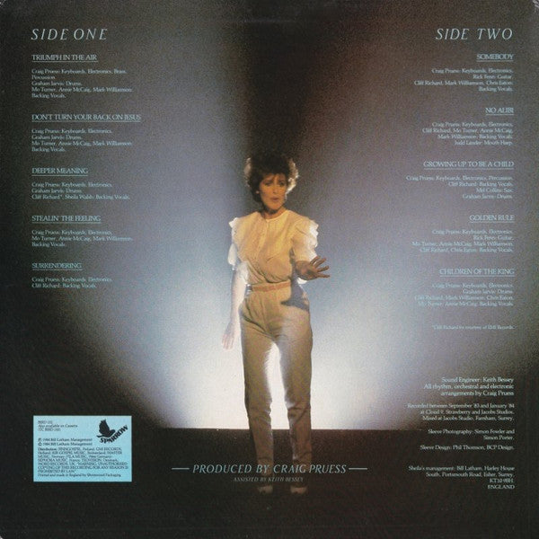 Sheila Walsh : Triumph In The Air (LP)