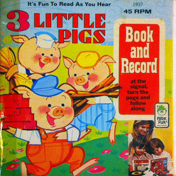Unknown Artist : 3 Little Pigs (7")