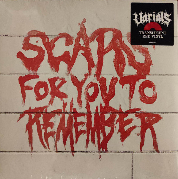 Varials : Scars For You To Remember (LP, Album, Red)