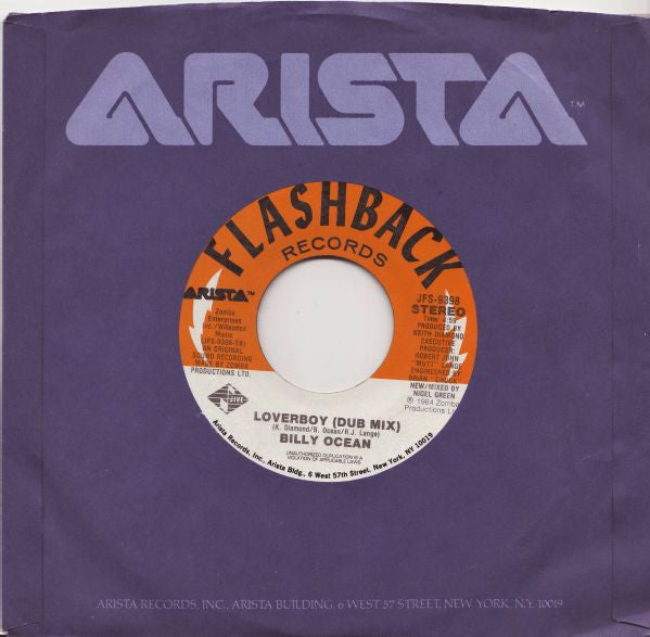 Billy Ocean : Loverboy (7", Single, RE)