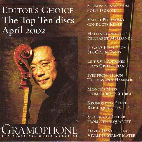 Various : Gramophone Editor's Choice: April 2002 (CD, Comp)