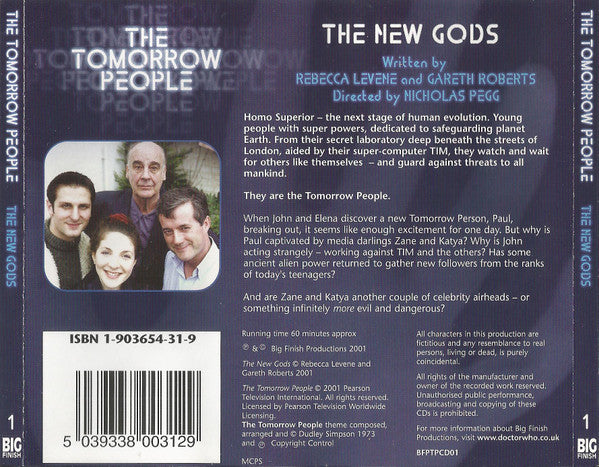 The Tomorrow People (4) : The New Gods (CD)
