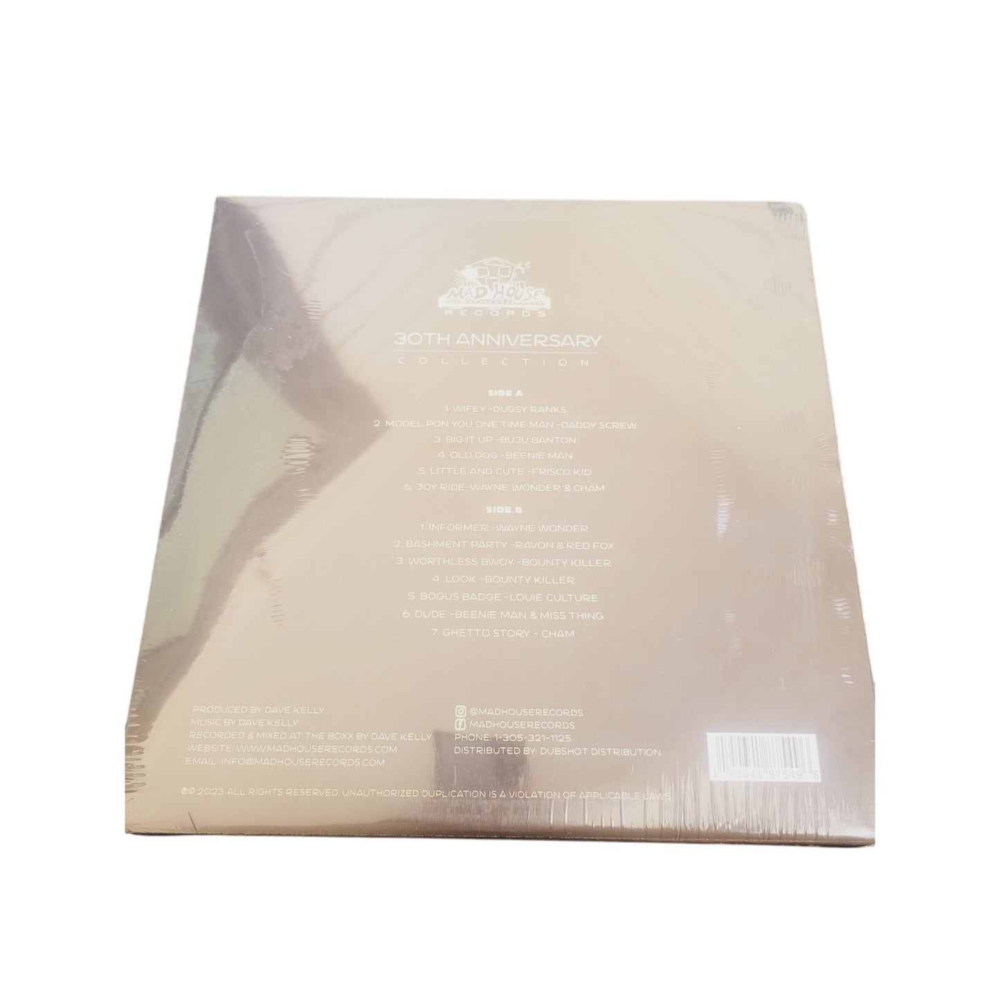 Mad House Records 30th Anniversary Vinyl Record