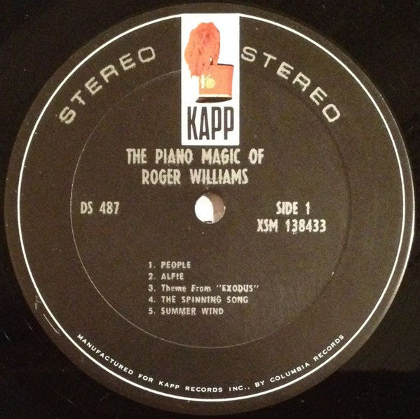 Roger Williams (2) : The Piano Magic Of Roger Williams (2xLP, Comp)