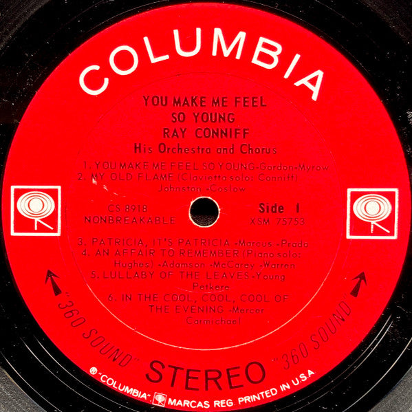 Ray Conniff His Orchestra And Chorus* : You Make Me Feel So Young (LP, Album, Ter)