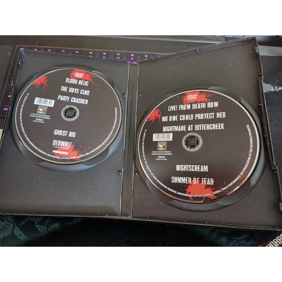 20 Horror Films Collection - DVD Horror Movie Set of 20 films