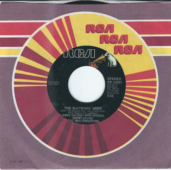 James Galway : The Wayward Wind / Shenandoah (7", Single, Styrene)
