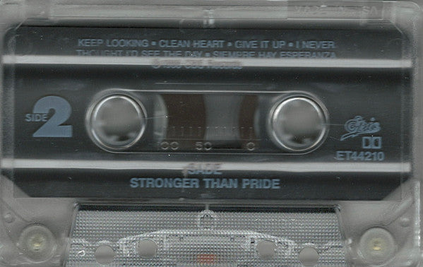 Sade : Stronger Than Pride (Cass, Album)