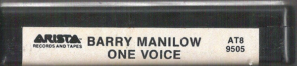 Barry Manilow : One Voice (8-Trk, Album, Club)