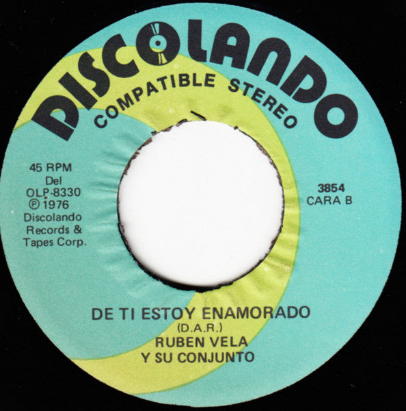 Ruben Vela Y Su Conjunto : Que Tristeza (7", Single)