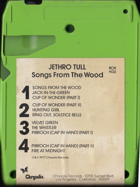 Jethro Tull : Songs From The Wood (8-Trk, Album, Gre)