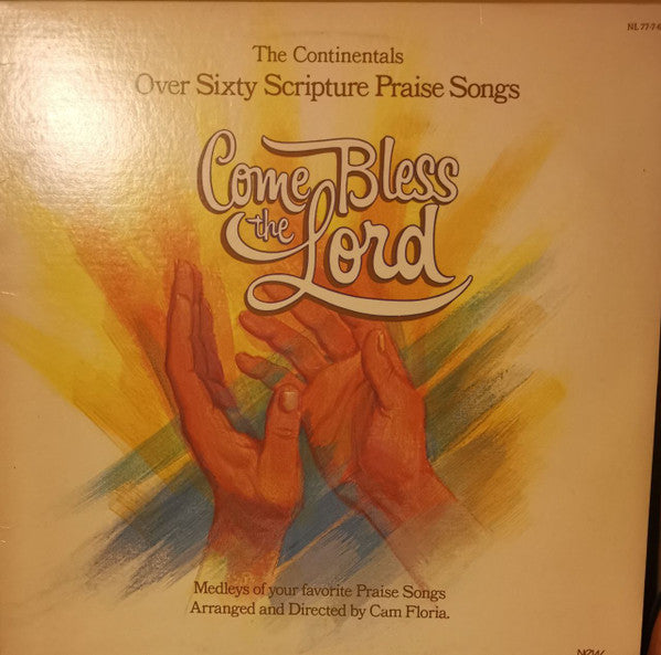 The Continentals* Arranged And Directed By Cam Floria : Come Bless The Lord (Over Sixty Scripture Praise Songs) (LP, Album)