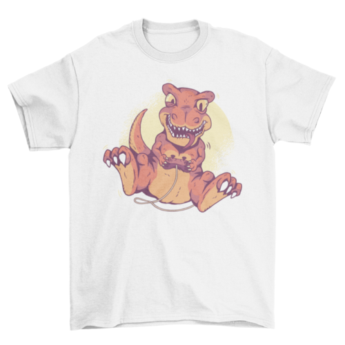 Gamer Dinosaur T-Shirt