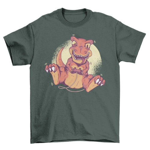 Gamer Dinosaur T-Shirt