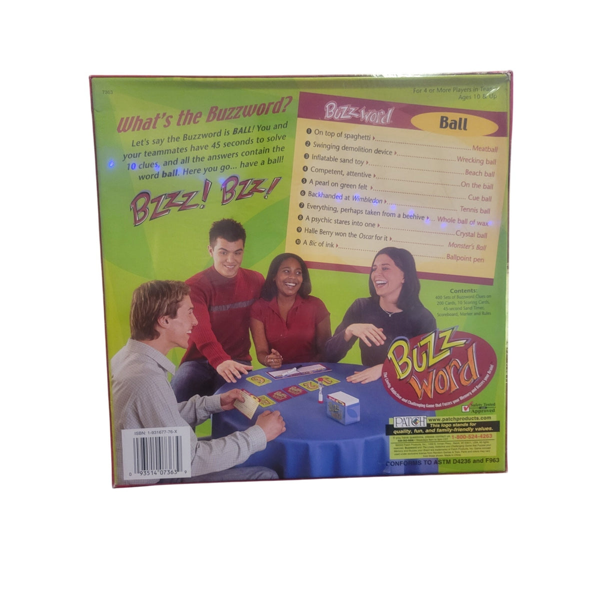 Buzz Word Board Game - RARE Factory Sealed Collector's Item - Mint Condition