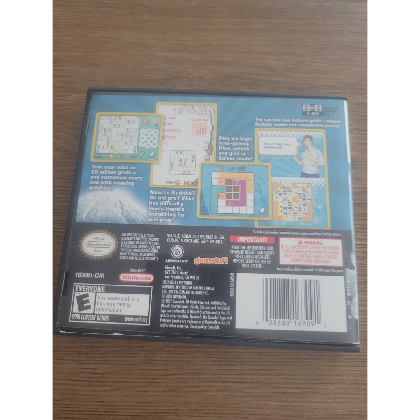 Nintendo DS - Platinum Sudoku