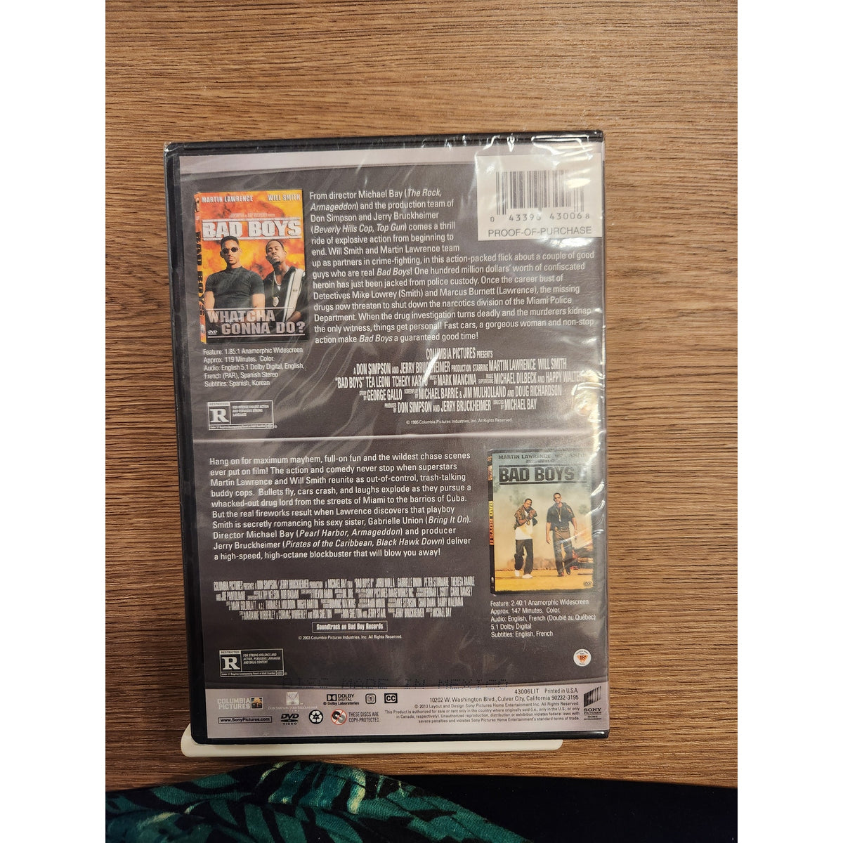 Bad Boys & Bad Boys II (DVD) - Ultimate Action Double Feature!