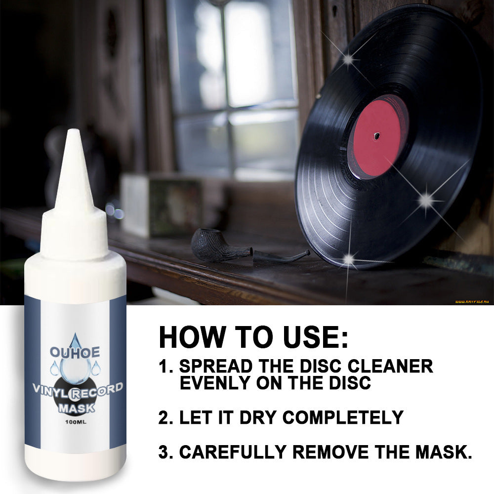 Vinyl Record Remove Dirt Track Cleaner