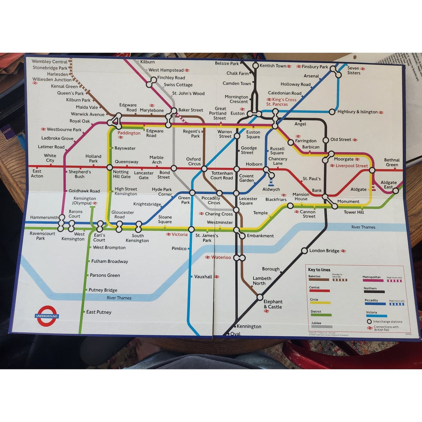 Vintage The London Game - 20th Anniversary Edition! Collector's Find!