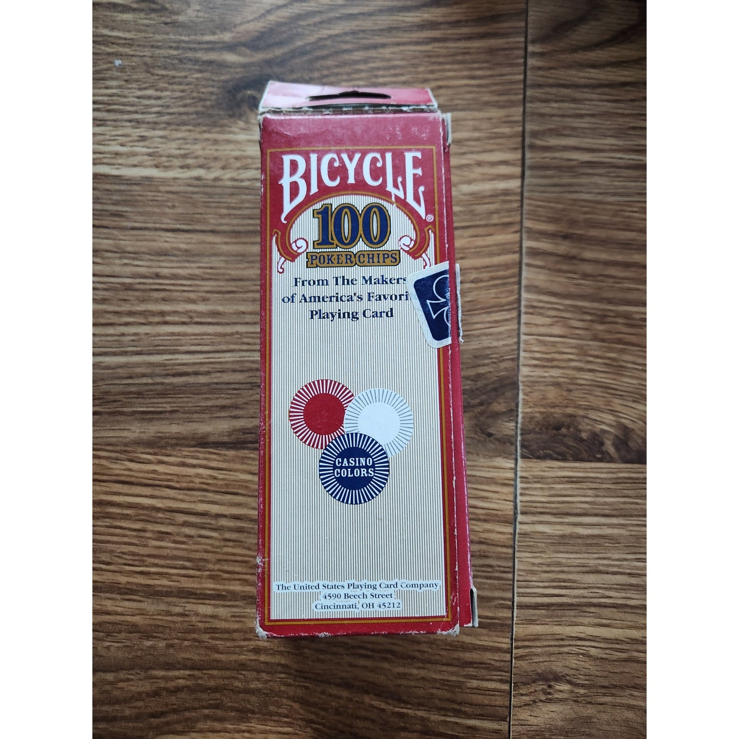 2 Sets of Bicycle 100 Poker Chips - Classic Casino Colors