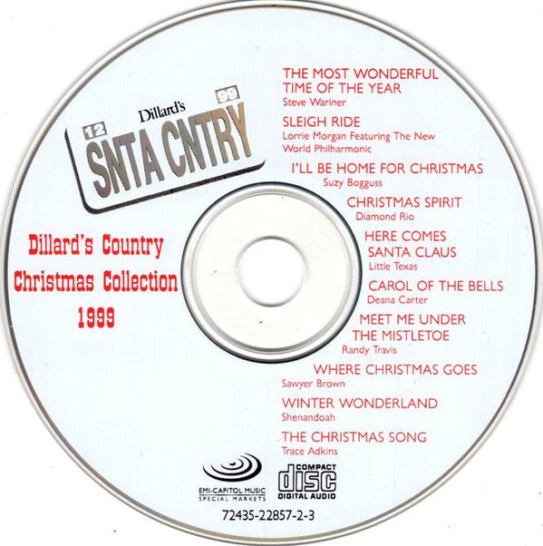 Various : Dillard's Country Christmas Collection 1999  (CD, Comp)