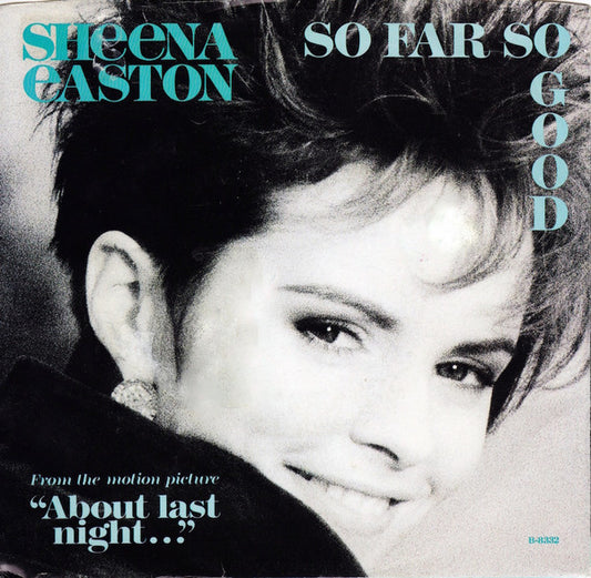 Sheena Easton : So Far So Good (7")