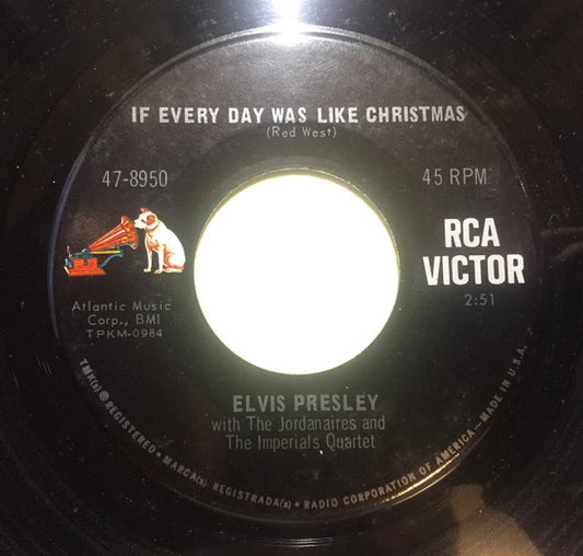 Elvis Presley : If Every Day Was Like Christmas (7", Single, Ind)