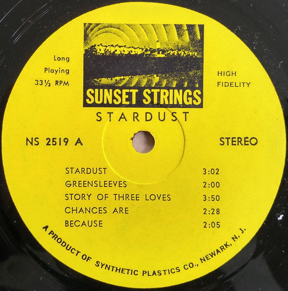The Sunset Strings : Stardust (LP)