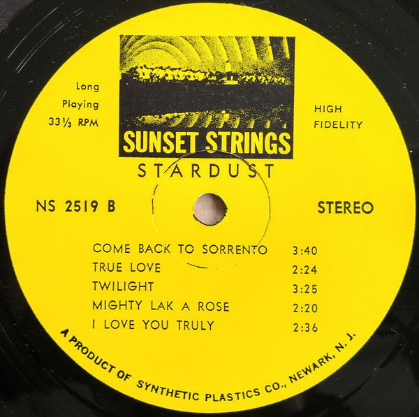 The Sunset Strings : Stardust (LP)