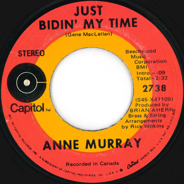 Anne Murray : Snowbird (7", Single, Jac)