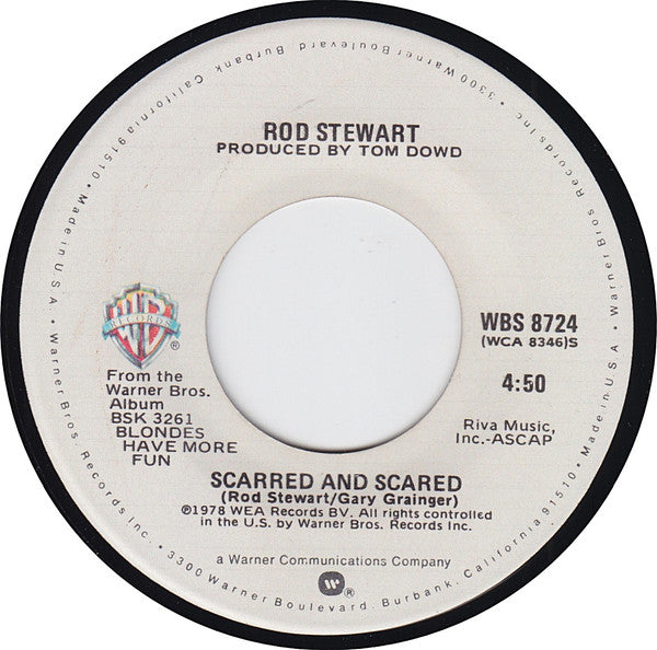Rod Stewart : Da Ya Think I'm Sexy?  (7", Single, Spe)
