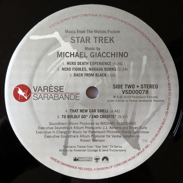Michael Giacchino : Star Trek (Music From The Motion Picture) (LP, Album, RSD)