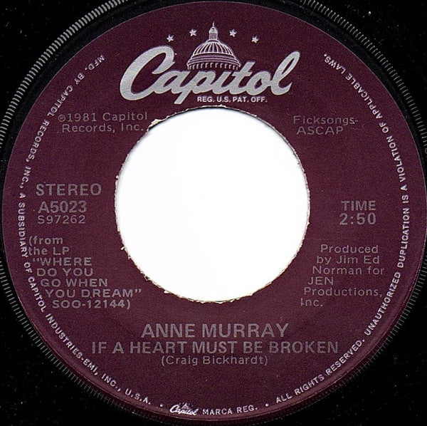 Anne Murray : It's All I Can Do (7", Single, Jac)