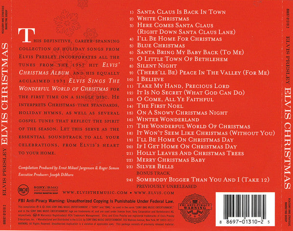 Elvis Presley : Elvis Christmas (CD, Comp)