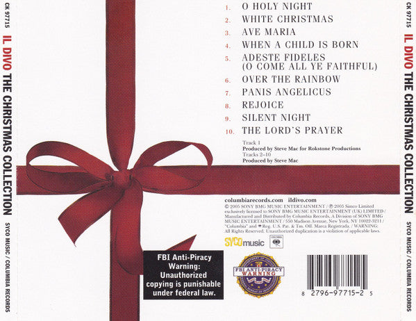 Il Divo : The Christmas Collection (CD, Album)