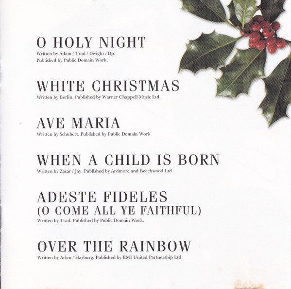 Il Divo : The Christmas Collection (CD, Album)