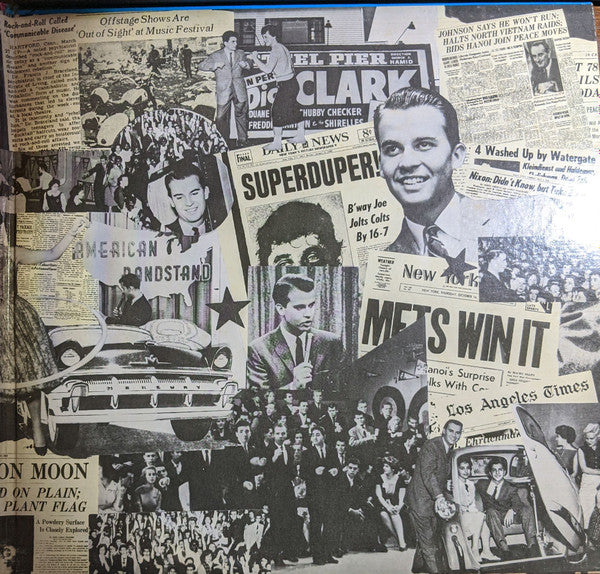 Dick Clark (2) : 20 Years Of Rock N' Roll (2xLP, Comp, RM, Col + Flexi, 7", S/Sided, Card)
