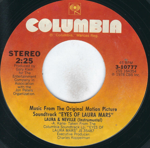 Barbra Streisand : Love Theme From "Eyes Of Laura Mars" (Prisoner) (7", Single, Styrene, Ter)